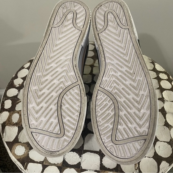 Nike Court Legacy Lift Platform Sneakers Women 11 White Black Tan - Picture 6 of 7